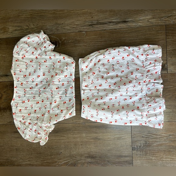 NWT Princess Polly Flower Set Top and Skirt Size 4 - Picture 4 of 4